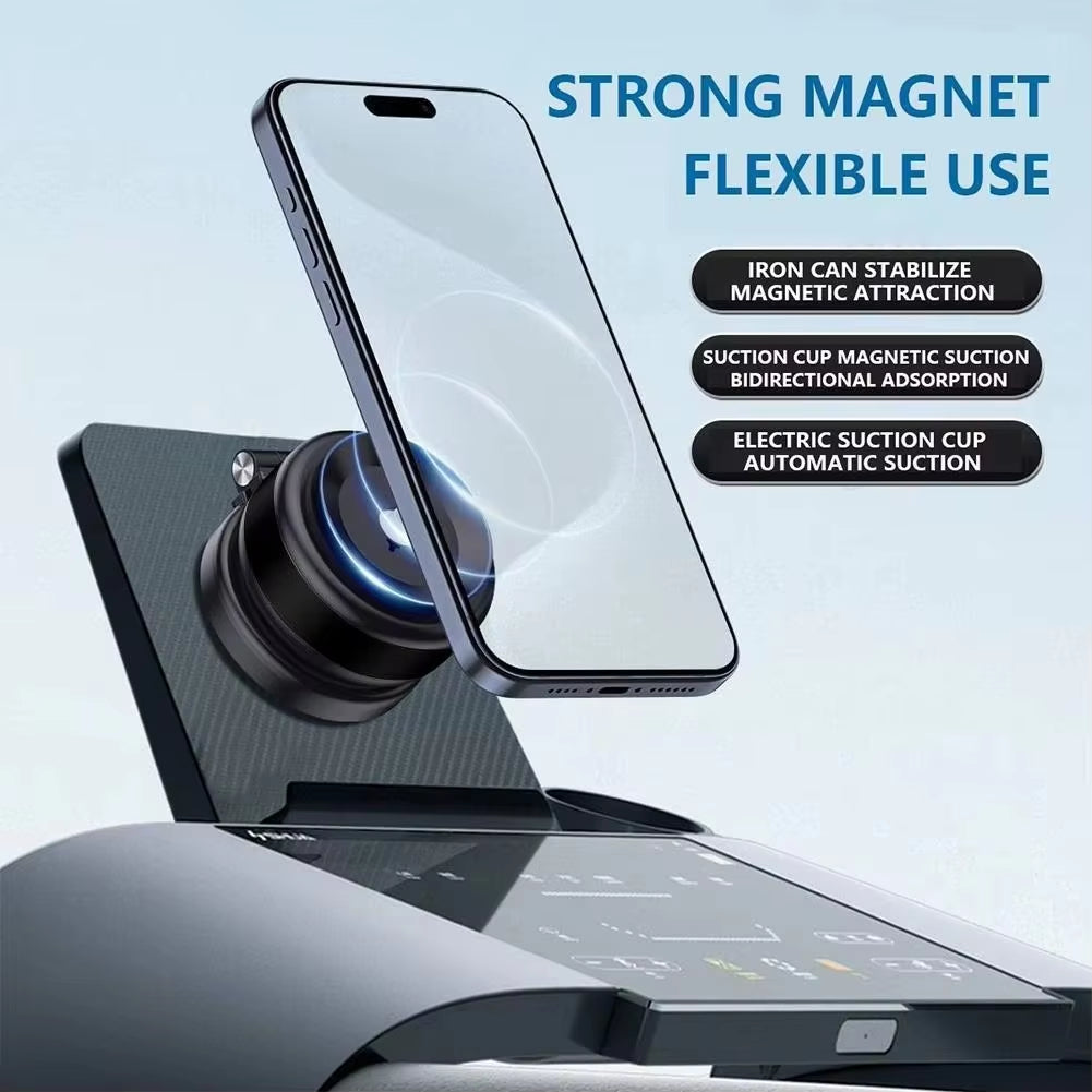 2024 New CZ07 Vacum Car Holder for Iphone Samsung Xiaomi Magnetic Car Mount Vacuum Phone Holder