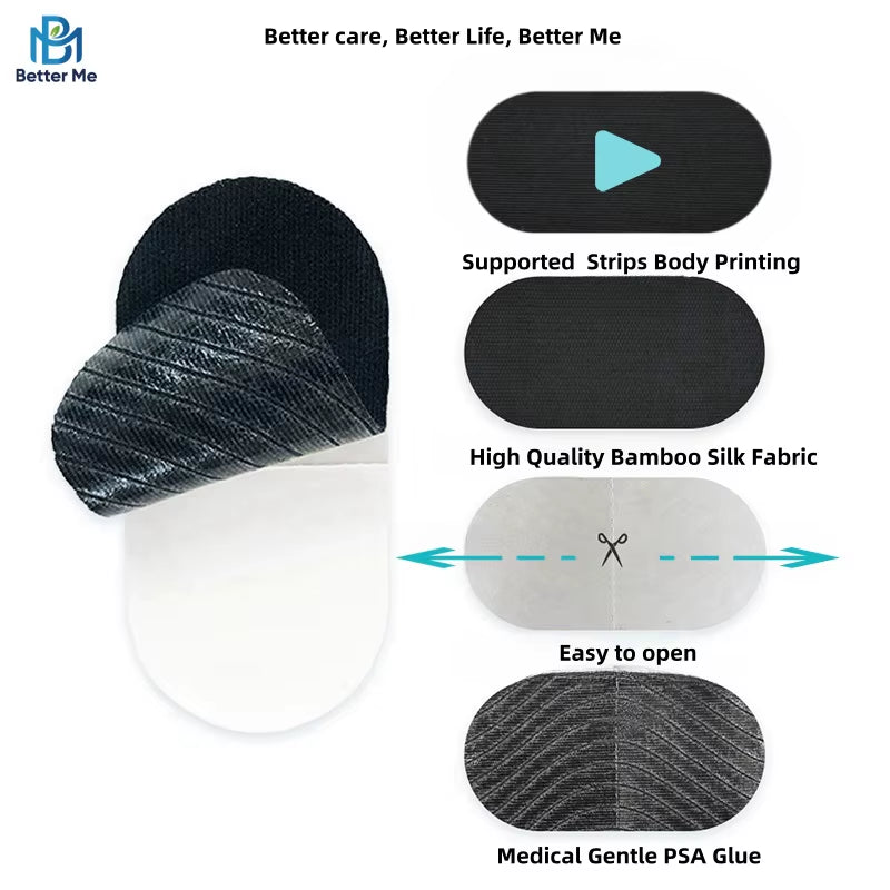 Low MOQ Mouth Tape for Sleeping Stop Stop Snoring Tape Custom Shape and Printing