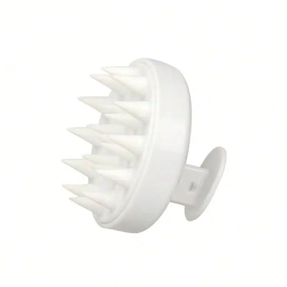 Silicone Shampoo Brush Head Scalp Massage Comb Clean the Scalp Thoroughly Body Massage Brush Bath Brush Salon Hairdressing Tool