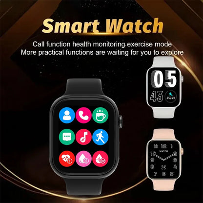 2025 New Smartwatch for Men Android IOS Phone 1.73" Screen Bluetooth Call Blood Oxygen Pressure Monitoring Smart Watch Women